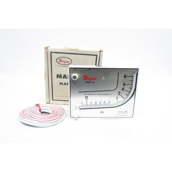 Dwyer MARK II MANOMETER PRESSURE SENSOR MM80 Zoro